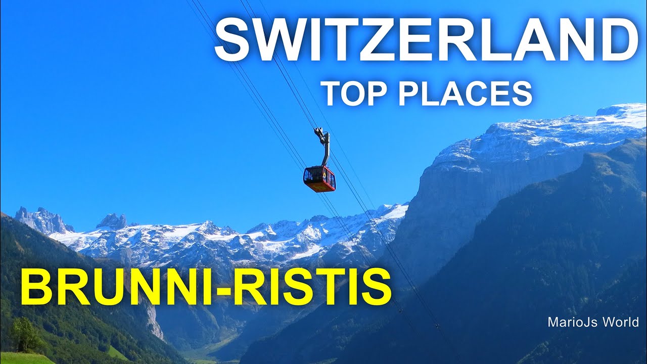 Switzerland top places 🇨🇭 Titlis and Brunni-Ristis