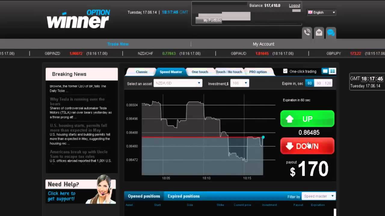 Auto Binary Signals Live Trading   Make $386 in 10 Minutes