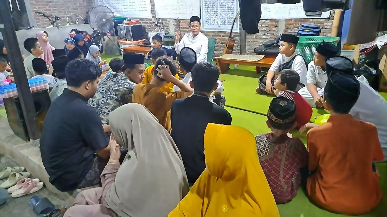 Silaturahmi malam lebaran di rumah ustad Husein GH....Minggu 30 Maret 2025