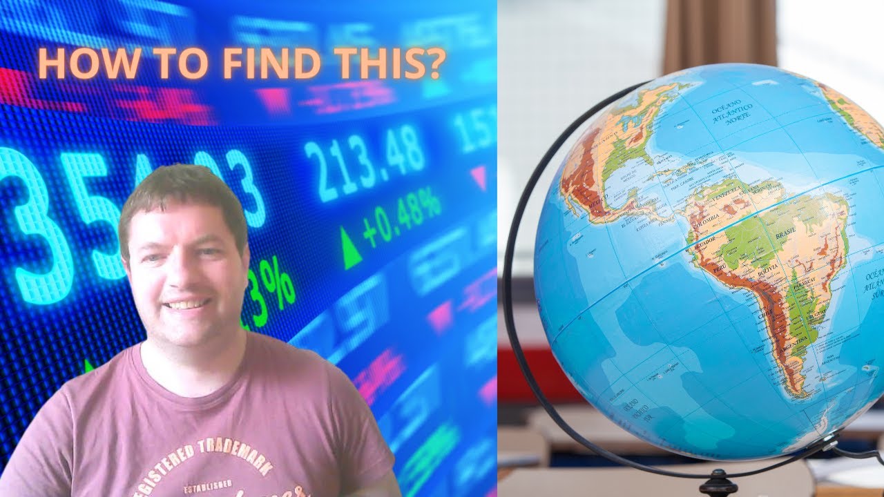 Stock Market World Map (1 Day Performance Finviz)
