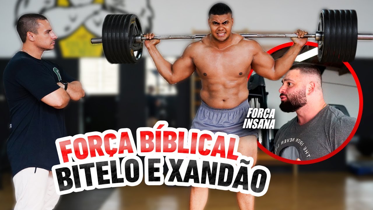 SUPER BITELO ZERA AS M&Aacute;QUINAS DA ACADEMIA DO SUPER XAND&Atilde;O