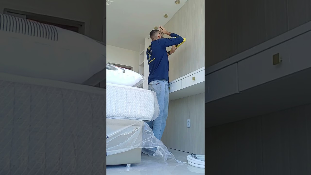 Instalando Tv de 85 Polegadas no painel! (1 hora em 3 minutos)