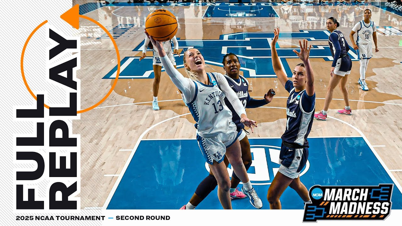 Kentucky vs. Kansas State - 2025 NCAA women’s second round | FULL REPLAY