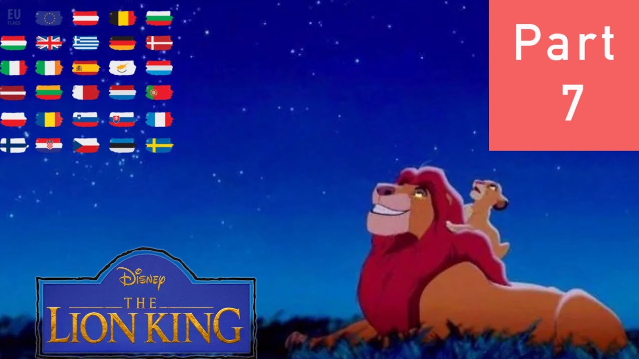 The Lion King Different Languages: “Great Kings Of The Past”