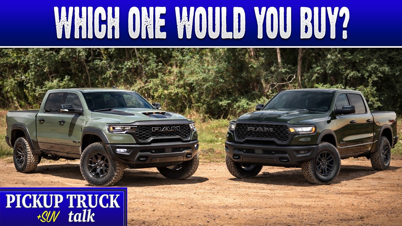 Новый Ram Rebel X 2026 года против Ram RHO? Почему существуют ДВА внедорожных пикапа Ram?