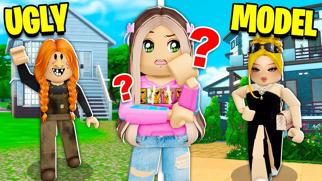 UGLY Mom Vs MODEL Mom! (Roblox Bloxburg)