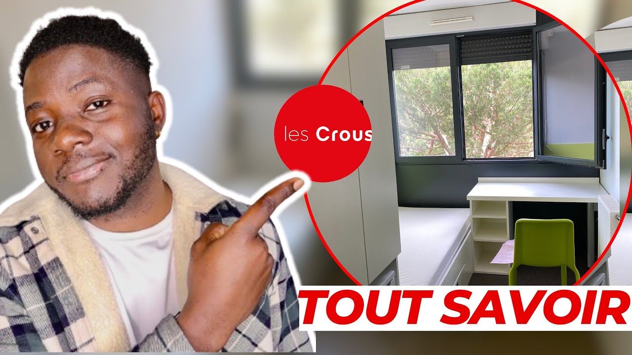 TOUT SAVOIR SUR LES LOGEMENTS ETUDIANTS DU CROUS EN 2024 : (visite studios de 9m2, avnts et incnvts)
