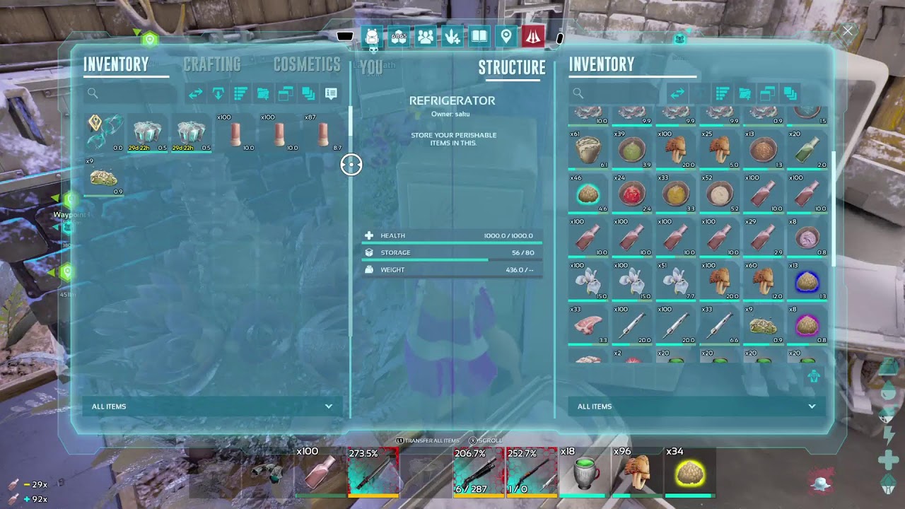 『#ARK #ASA』リーパー135レベル出産まで約60分～同盟メンバーIさんのおごリーパーになります