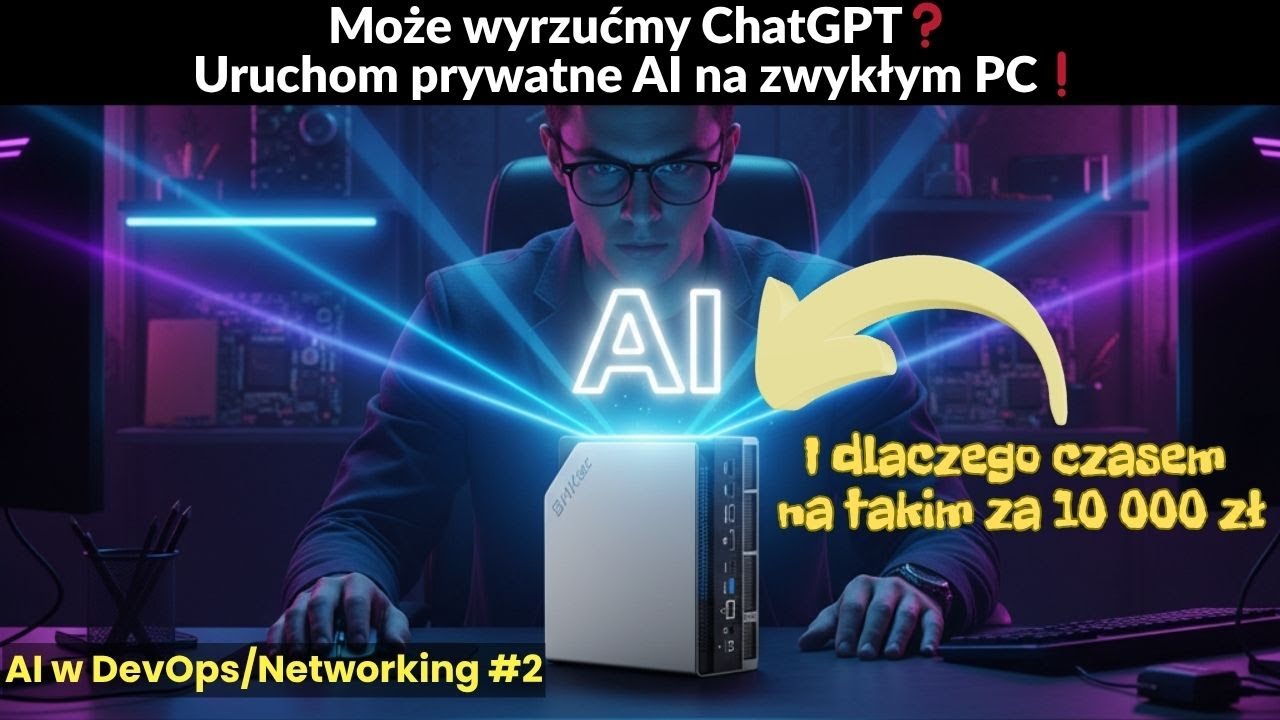Może wyrzućmy ChatGPT❓Uruchom prywatne AI na zwykłym PC❗I dlaczego czasem na takim za 10 000 zł 😮