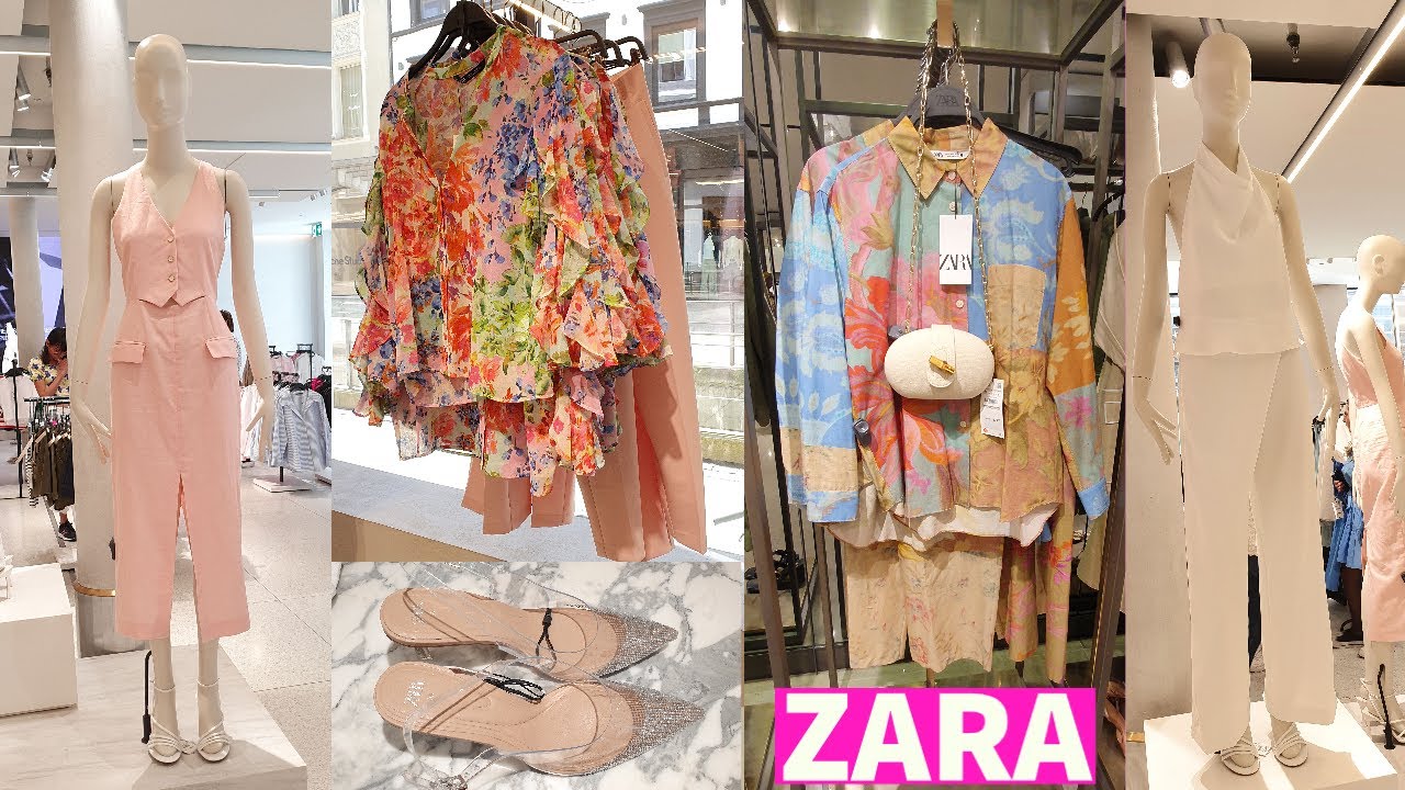 ZARA LATEST  SUMMER WOMENS COLLECTION #zara #zarashopping #zaraclothing #ronasvlog