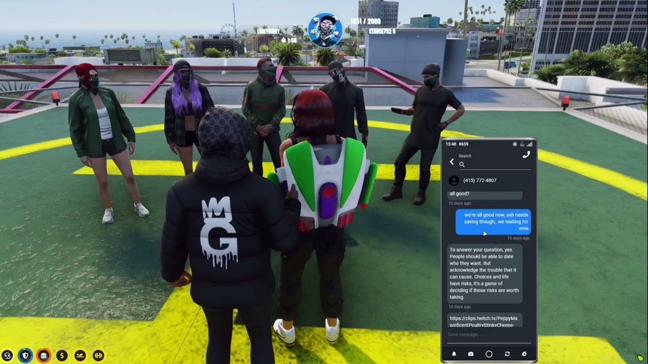 MigL & Hydra Reads Lilly & Winston Walker's Messages | GTA RP Nopixel