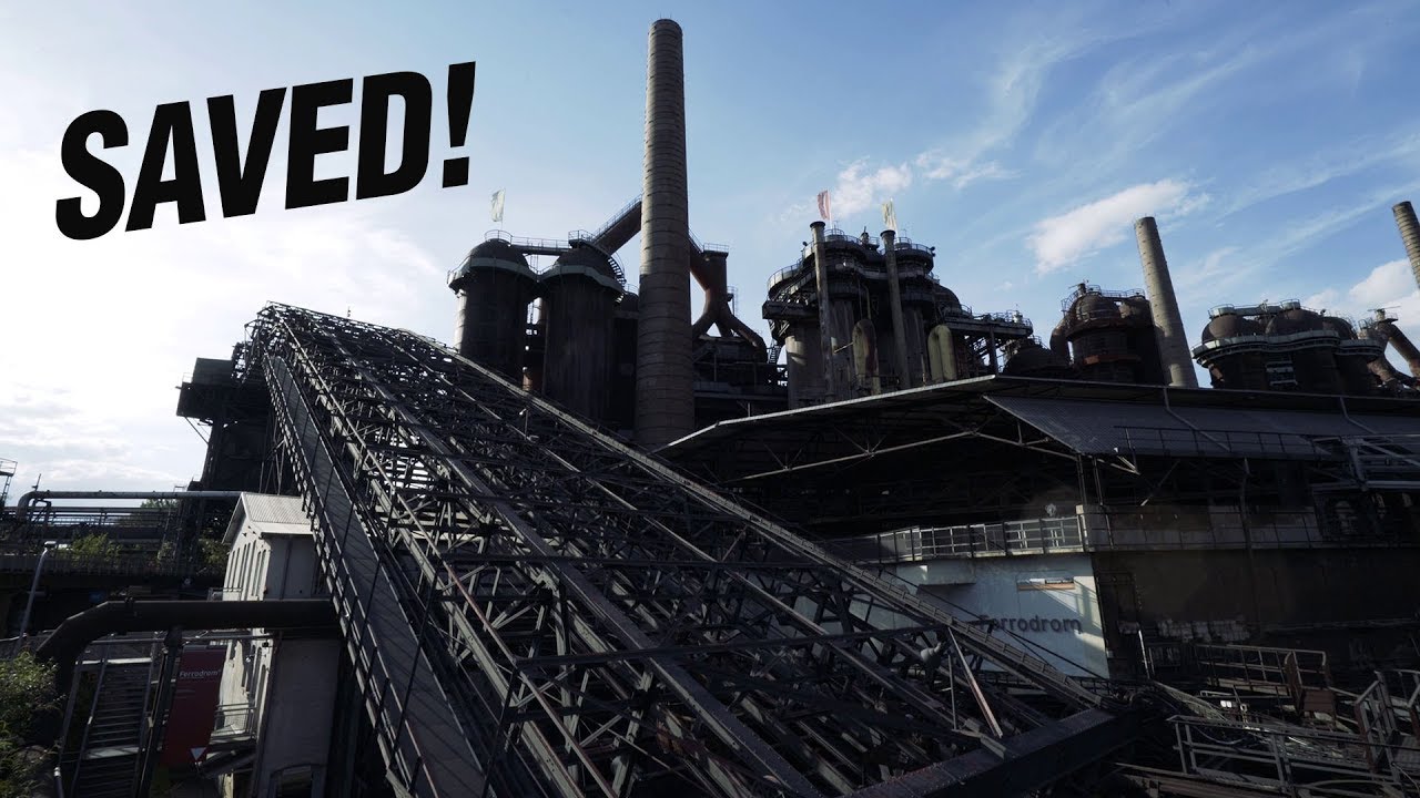 Tour of a Preserved Steel Factory - Völklingen Ironworks - Europe Road Trip #10