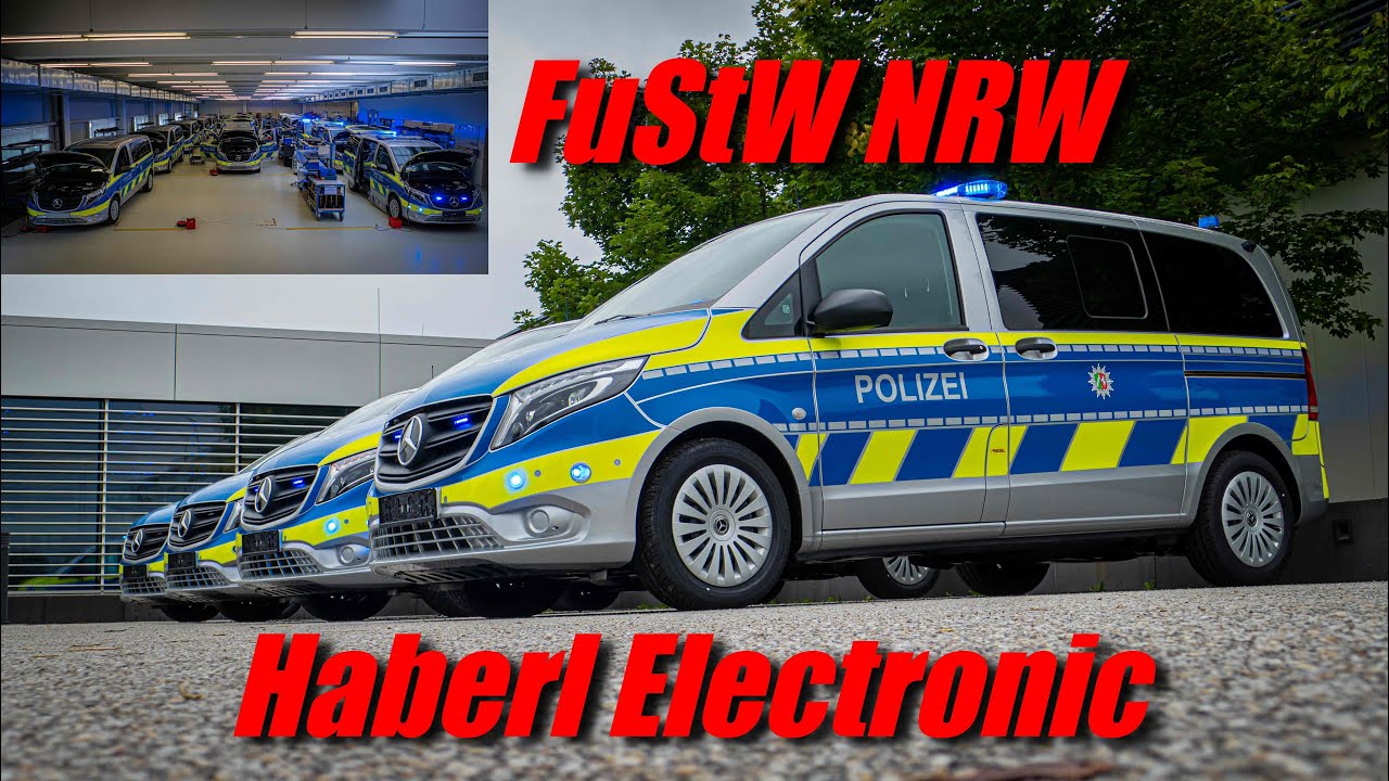 Haberl Electronic Vito FuStW Polizei NRW Standby W3 Kreuzungsblitzer