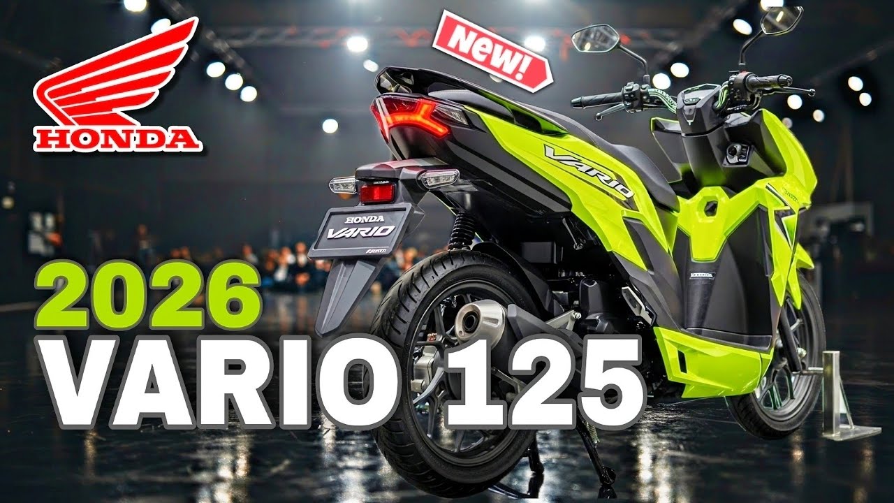 🚨Раскрыта цена, комплектации и полные характеристики HONDA VARIO 125 2026 года?