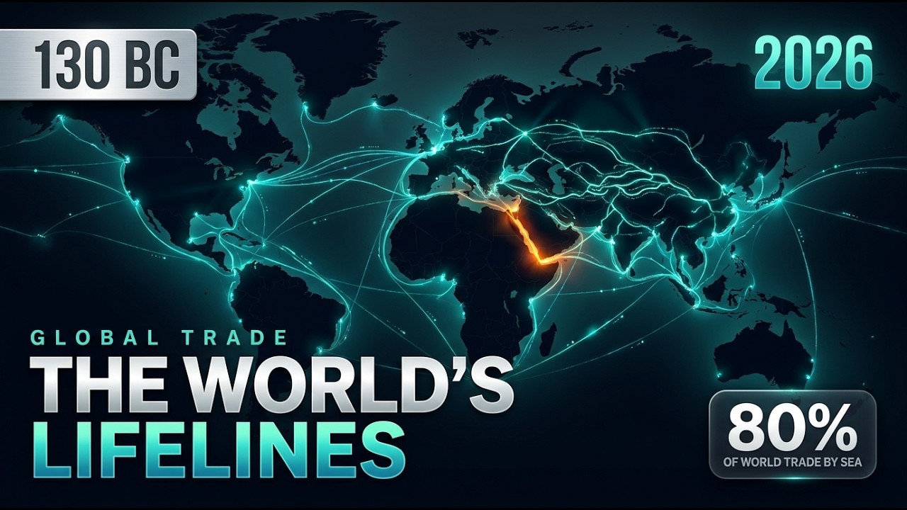 The Trade Routes That Built the World, Mapped (Antiquity&ndash;2026)