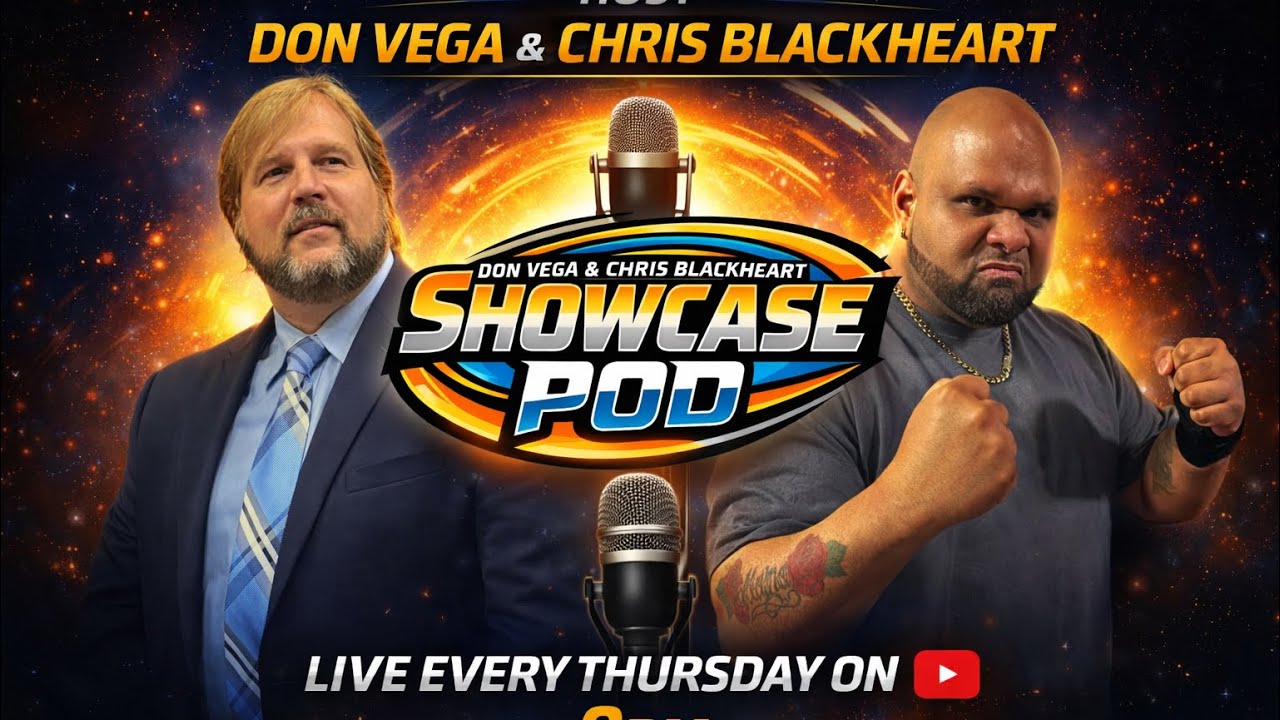 Showcase Pod Pro Wrestling Podcast - Pro Wrestling News & Talk Show Live Thu 9pm et