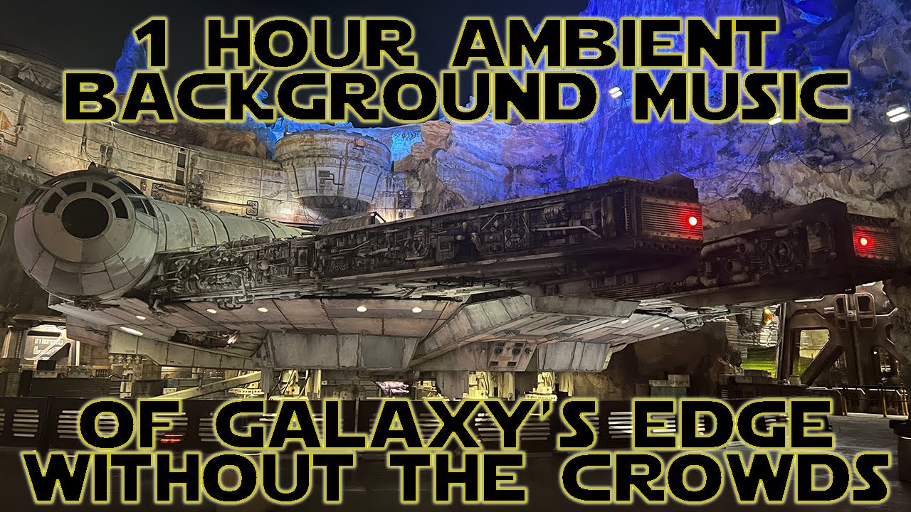 Galaxys Edge Ambient Background Music │ Space Ambience 1 hour │ Relaxing Music for Stress Relief