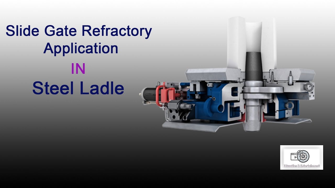 Slide Gate Refractory Application in steel ladle
