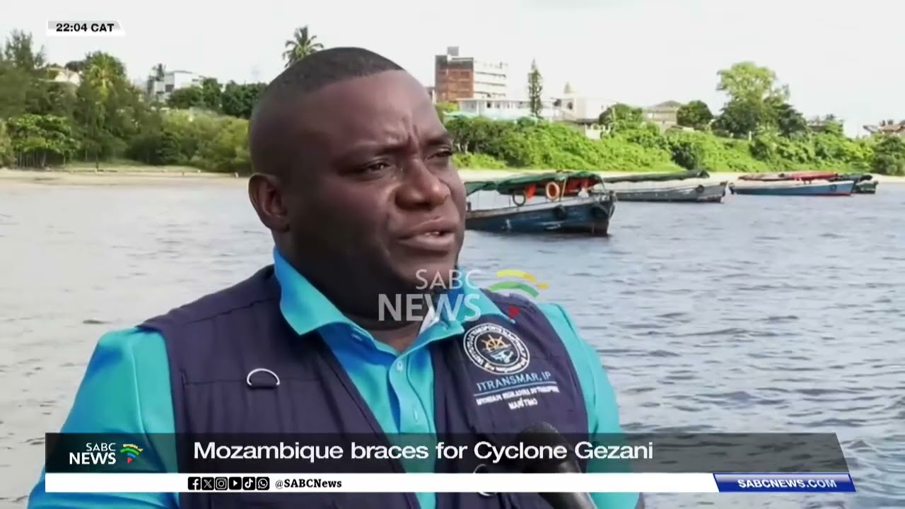 Mozambique port city braces for impact of Cyclone Gezani