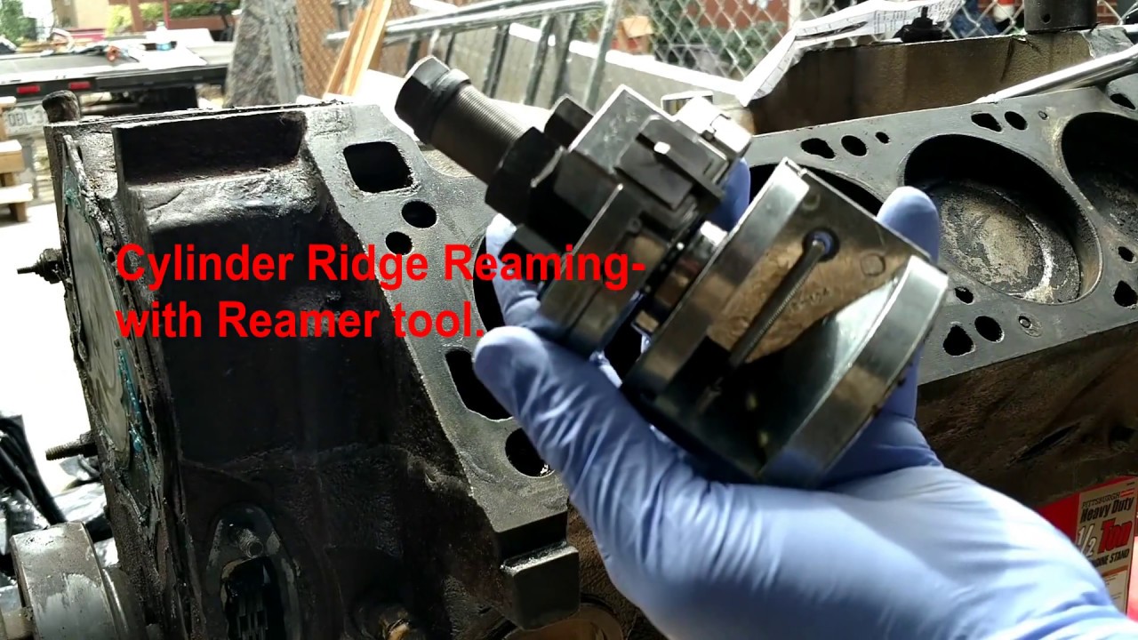 Cylinder Ridge Reaming-  with tool