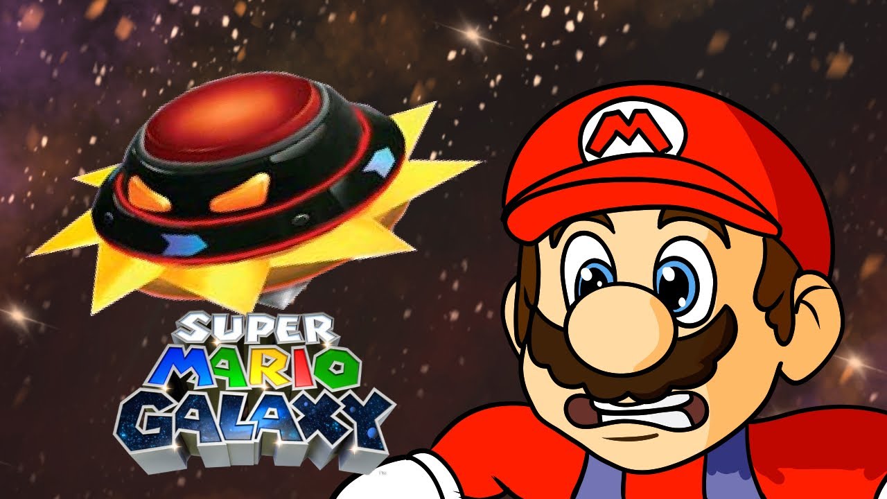 Сражение с Топманьяком в Super Mario Galaxy