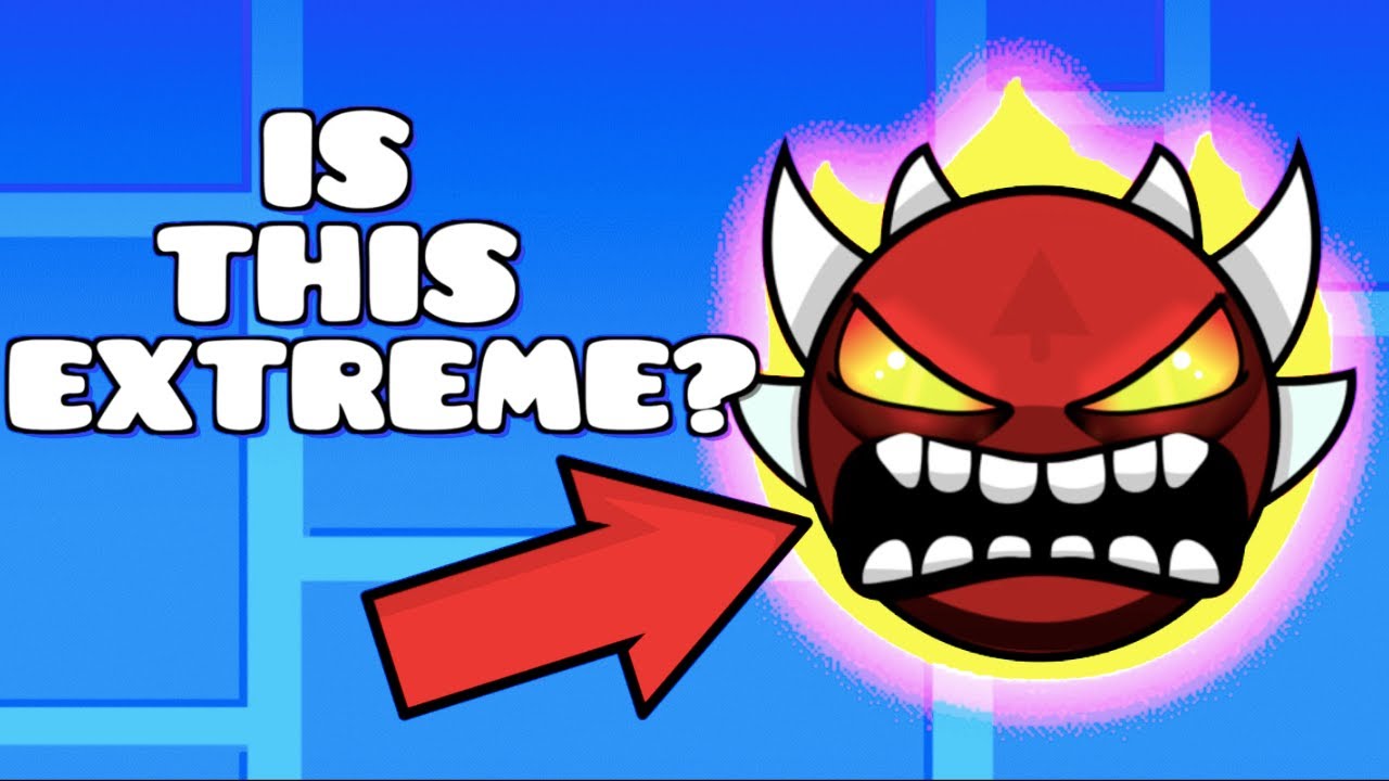 EXTREME DEMON CHALLENGE?! | Geometry Dash beanable