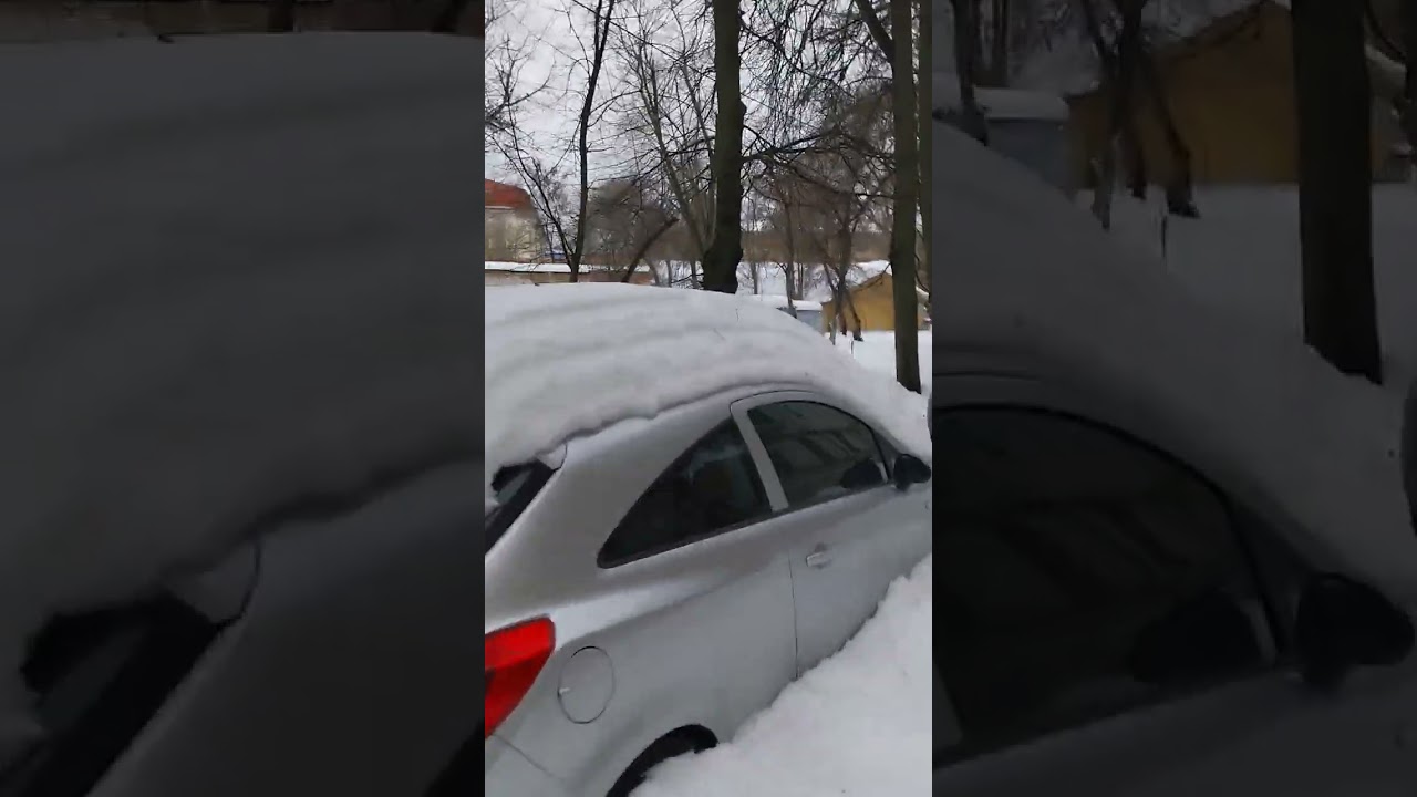Be careful with snow