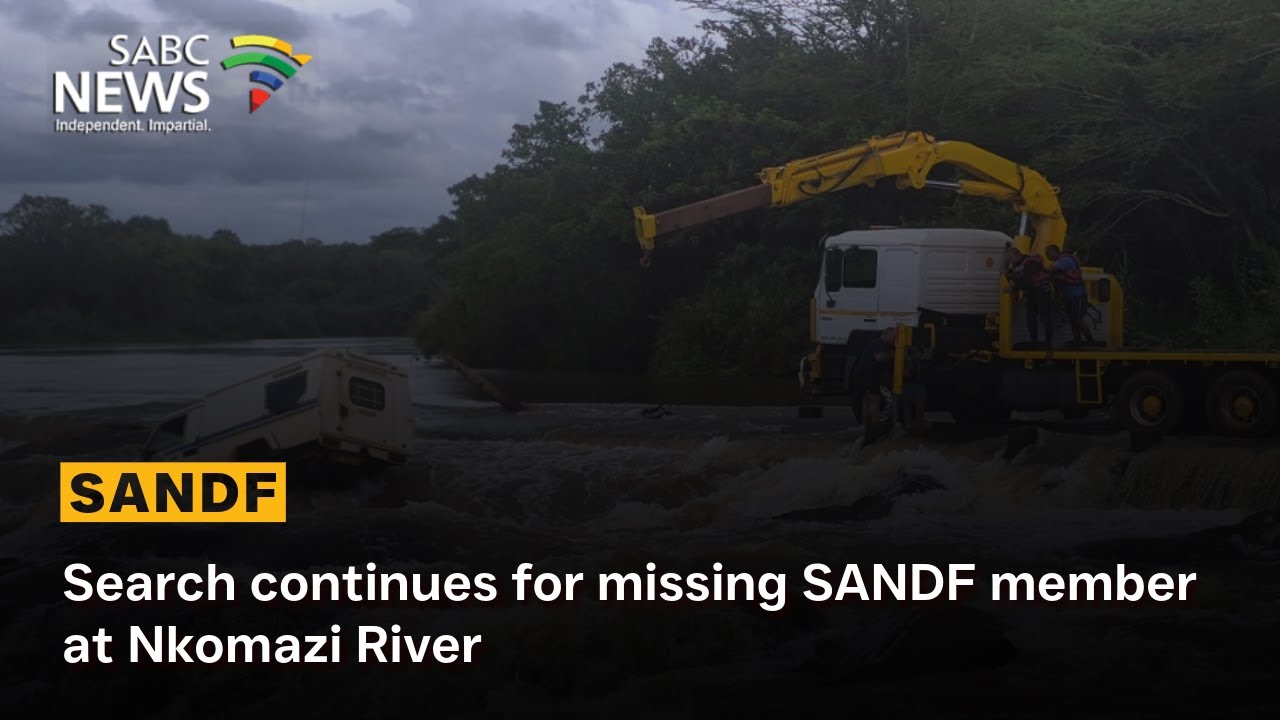 Search continues for missing SANDF member at Nkomazi River