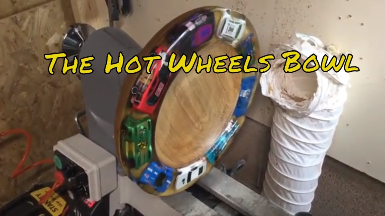 Woodturning - The Hot wheels Bowl