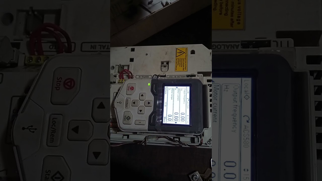 How to Copy and restore all parameters of ABB ACS 580 VFD