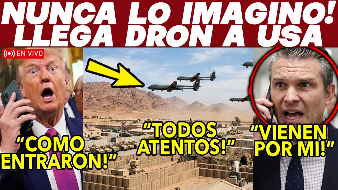 PANICO TOTAL! ENTRAN DRONES A EEUU. IRAN NO PERDONA. LLUVIA DE FUEGO A ISRAEL. MAS REFINERIAS