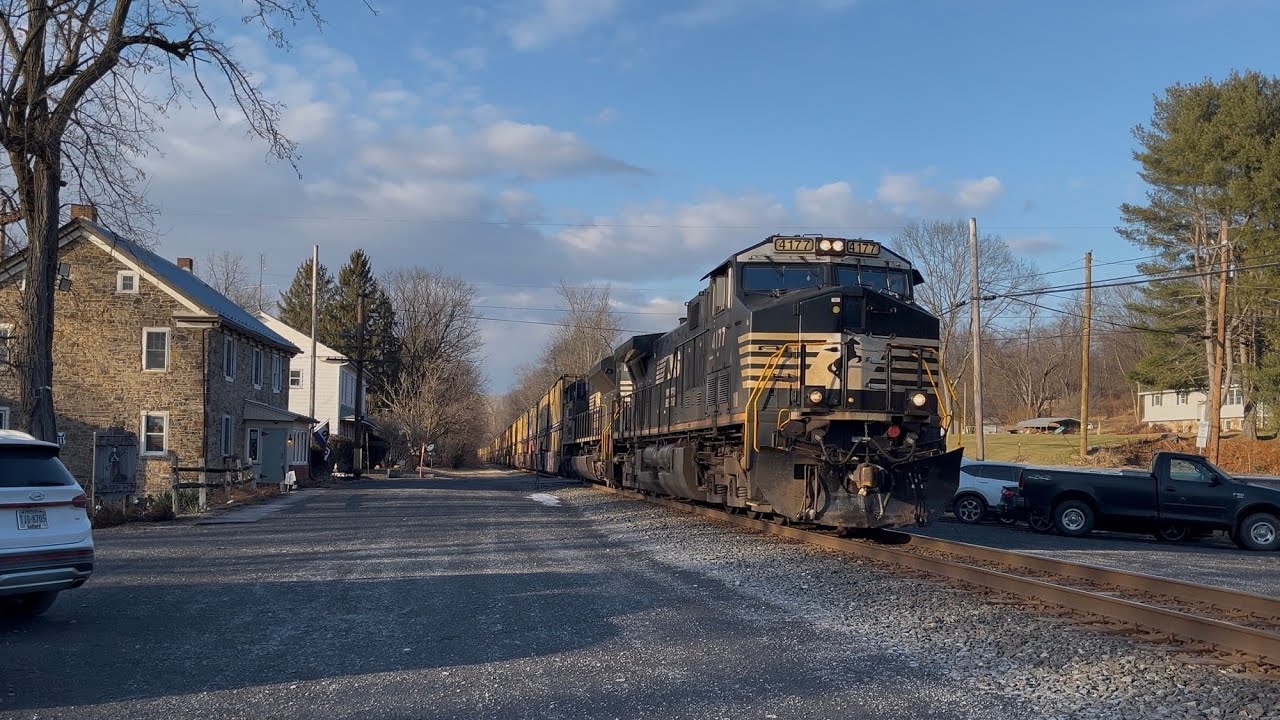 Some Main line traffic on the Buffalo Line