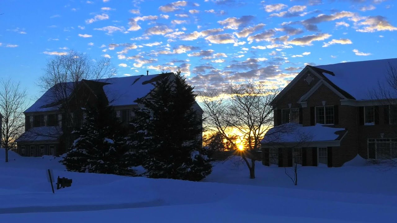 Testing my new camera Panasonic DVX-200 4K SNOW STORM 2016