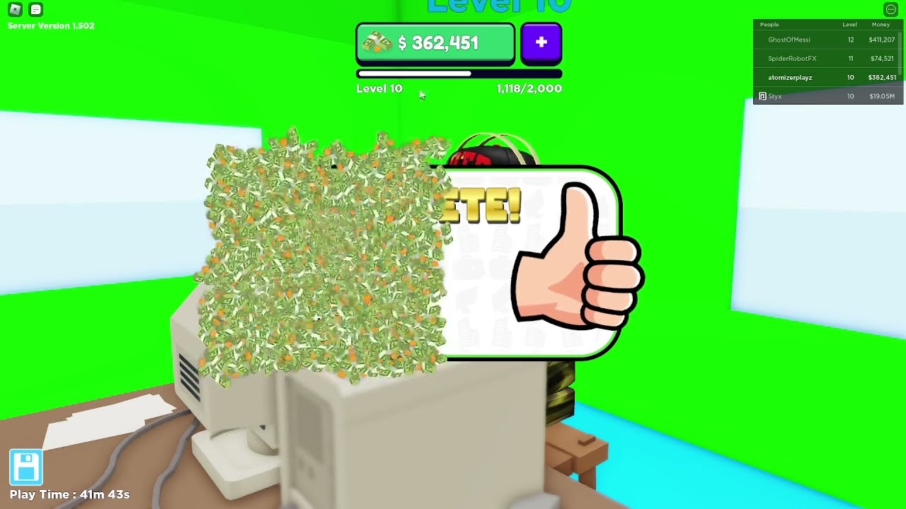 i found a money glitch in roblox Online Business Simulator 3