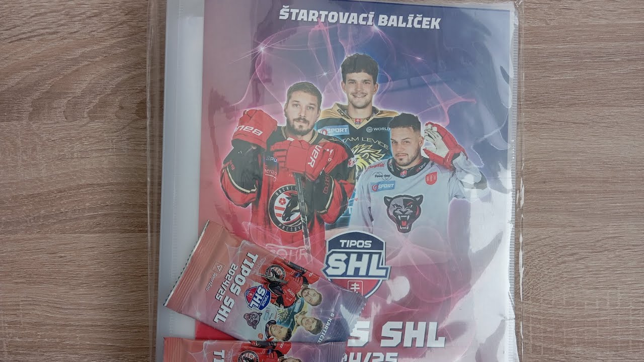 2024/25 TIPOS SHL SportZoo! &Scaron;tartovac&iacute; Bal&iacute;ček! Hokejov&eacute; kartičky! #hockey #video 