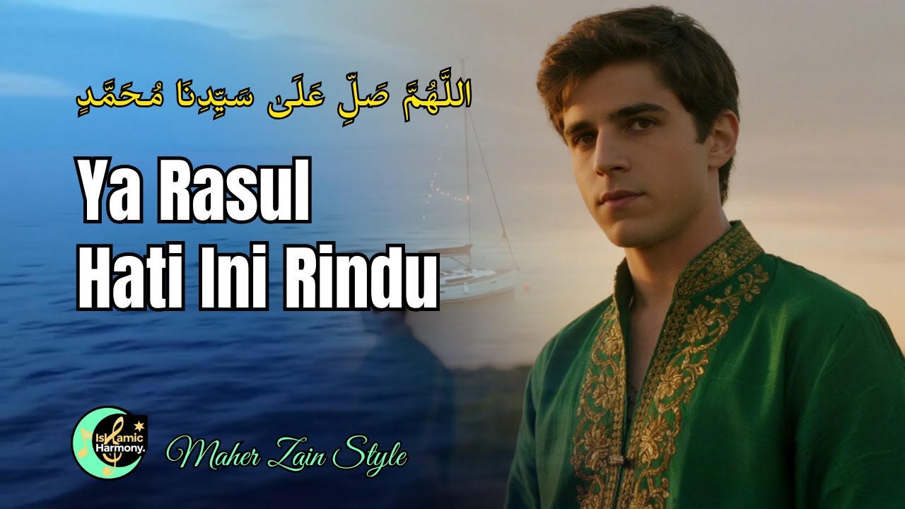MAHER ZAIN STYLE - YA RASUL HATI INI RINDU | SHALAWAT RINDU NABI MUHAMMAD SAW #sholawat #maherzain