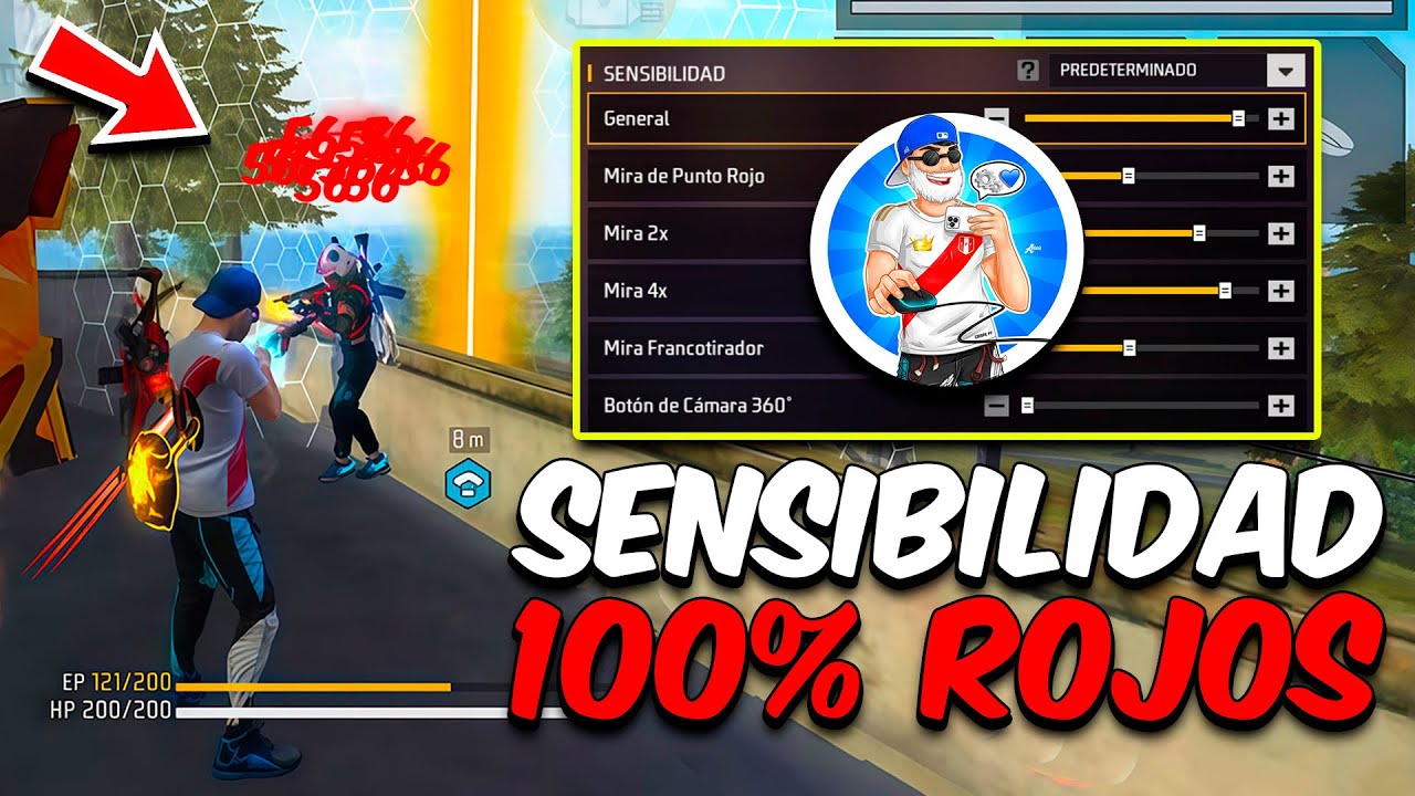 ✅ LA MEJOR SENSIBILIDAD ⚙️ para PEGAR TODO ROJO 👺 (EN ESTA NUEVA ACTUALIZACI&Oacute;N de FREE FIRE 2026)