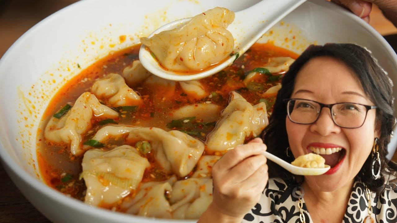 Soupe Tibétaine de Mini Raviolis : Soupe Momo