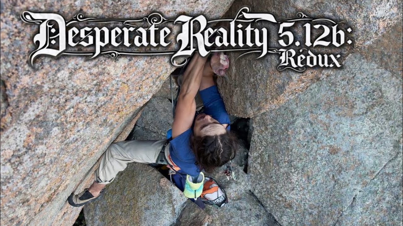 Desperate Reality 5.12b: Redux - Wichita Mountains, OK