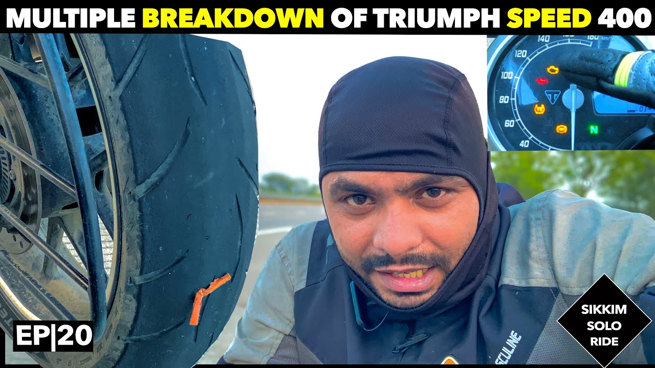 What I Learned from My TRIUMPH Speed 400 Breakdown on Sikkim Solo Bike Trip
