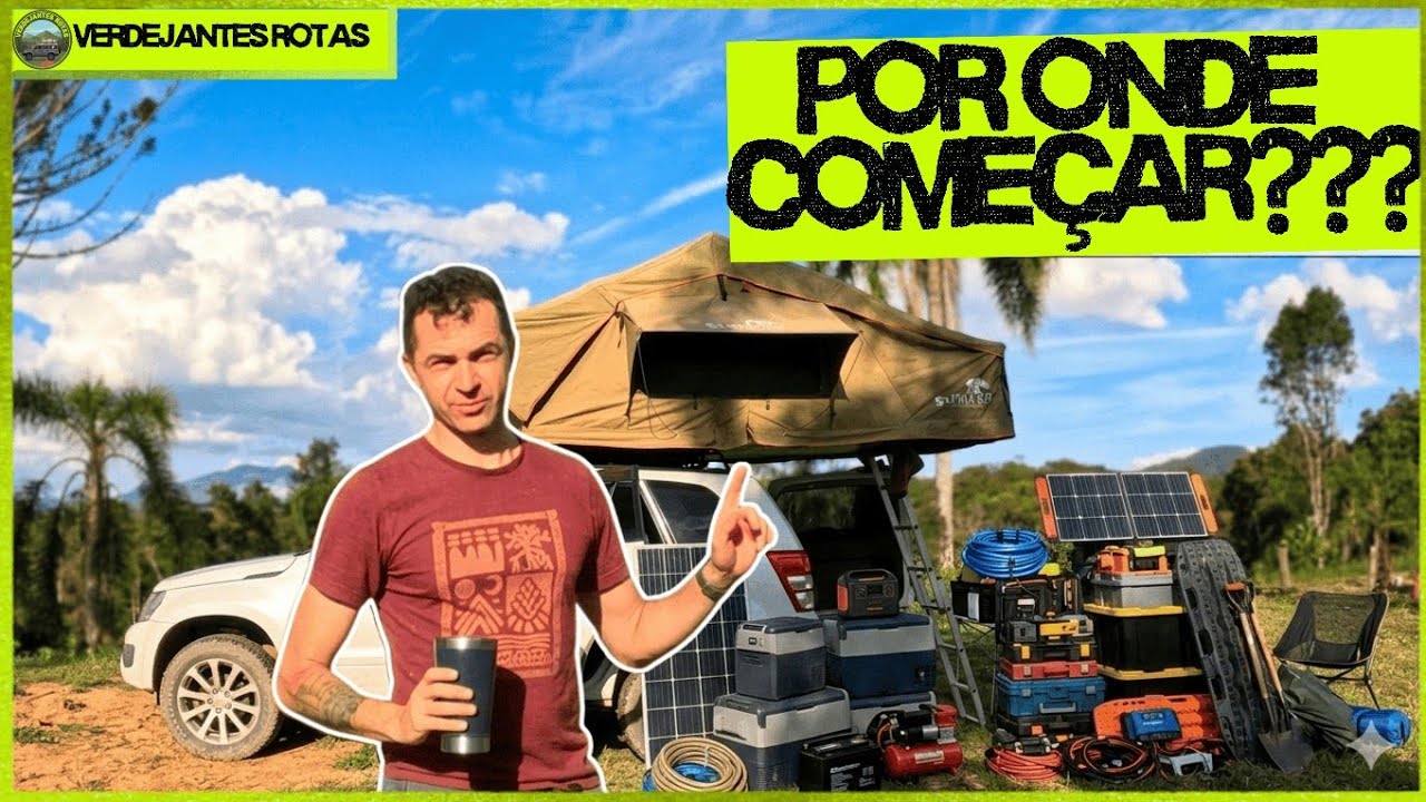 Não comece seu Overland sem isso! (Equipando um Grand Vitara 4x4)