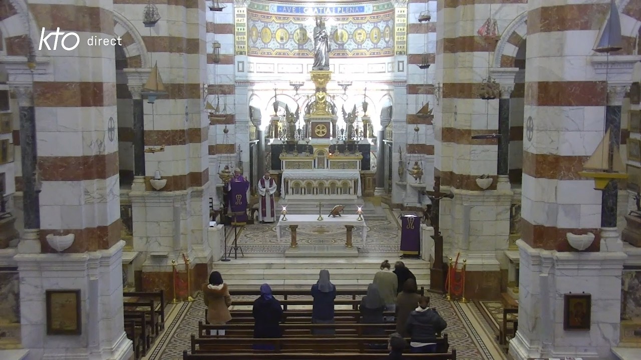 Messe à Notre-Dame de la Garde du 2 mars 2026