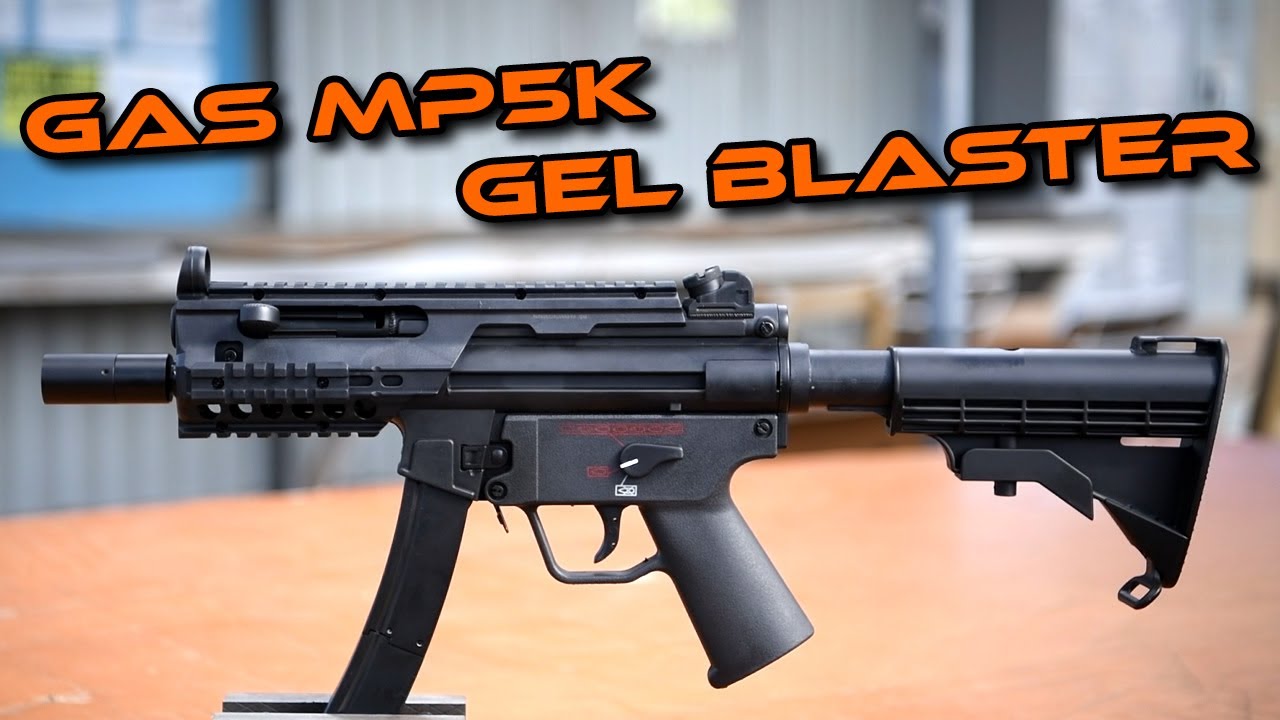 Gas Blowback MP5K Gel Blaster Review!