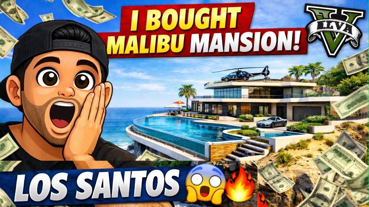I Bought the Most Expensive Malibu Mansion in Los Santos 😱 | GTA 5 Hindi Gameplay