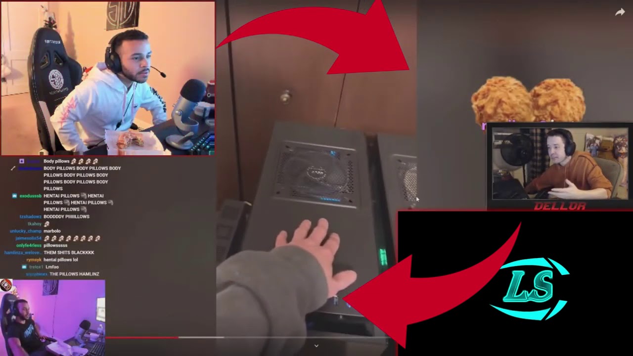 Hamlinz Reacts To Dellor Reacting To Hamlinz Reacting To Dellor House Tour