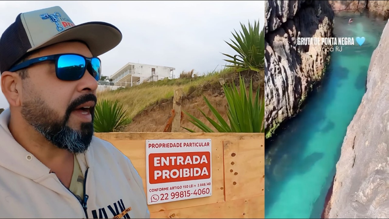 Gruta de ponta negra Maricá agora é area particular?