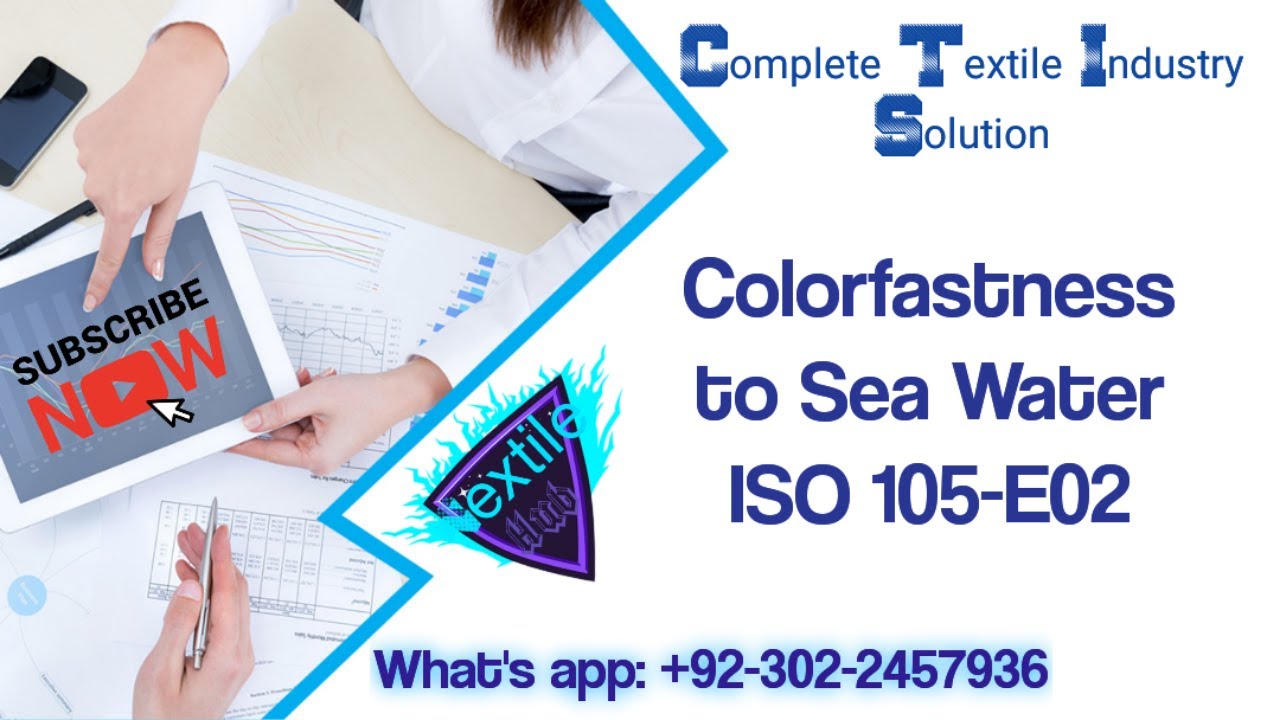Colorfastness to Sea water | ISO 105-E02 #aatcc #viral #iso #fabric #laboratory @textilehub1