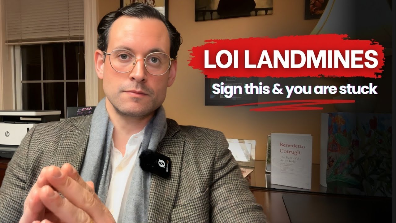 LOI Landmines: 3 Mistakes Business Owners Make Before Diligence Even Starts