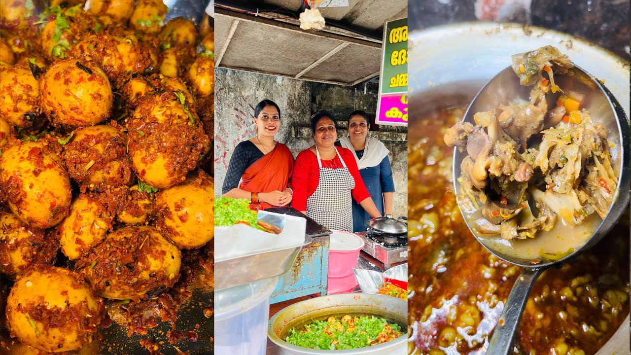 സ്പെഷ്യൽ മുട്ടറോസ്റ്റും മട്ടൻ സൂപ്പും കിട്ടുന്ന ചേച്ചിമാരുടെ കട| Thiruvananthapuram