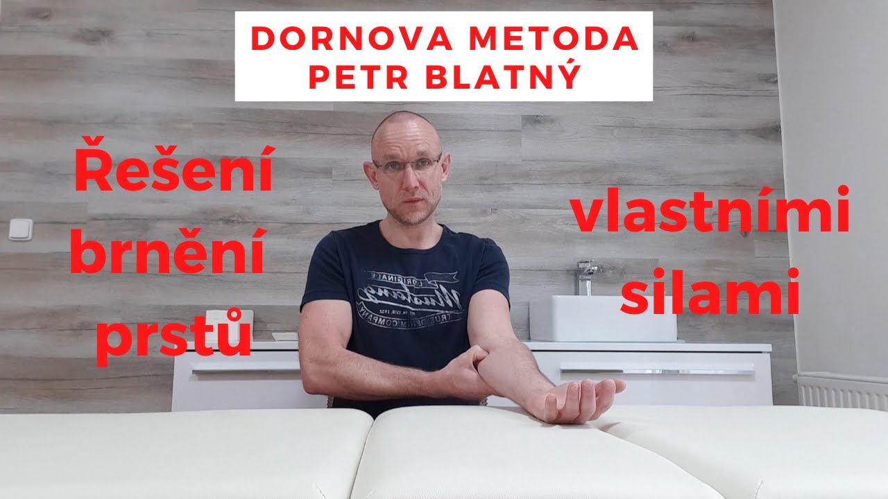 Brnění prstů horní končetiny - řešení vlastními silami (tenisový loket, golfový loket)